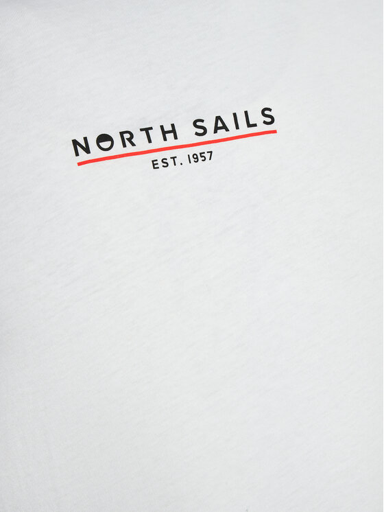 North Sails North Sails T-Shirt 692974 Λευκό Comfort Fit
