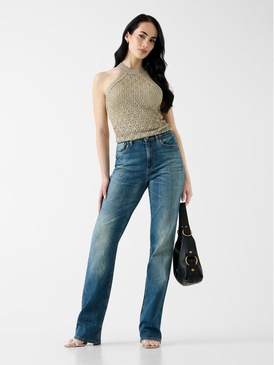 Guess Guess Sweter 182918 Beżowy
