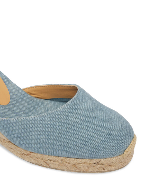 Castañer Castañer Espadrile Carina 21644 Albastru deschis