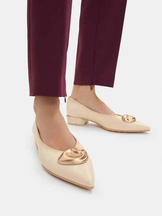 Hispanitas Pantofi pumps HV264775 C003 Écru