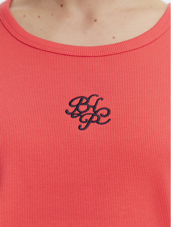 Beverly Hills Polo Club Beverly Hills Polo Club Top P-SS26W-TK550000 Koralowy Regular Fit