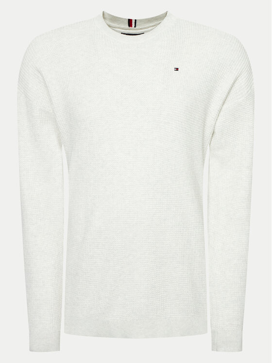 Tommy Hilfiger Tommy Hilfiger Sweter Essential KB0KB08504 Szary Regular Fit