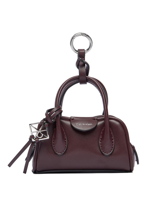 Calvin Klein Calvin Klein Prívesok Emblem Trio Mini Bag Charm LV04F1315G Bordová