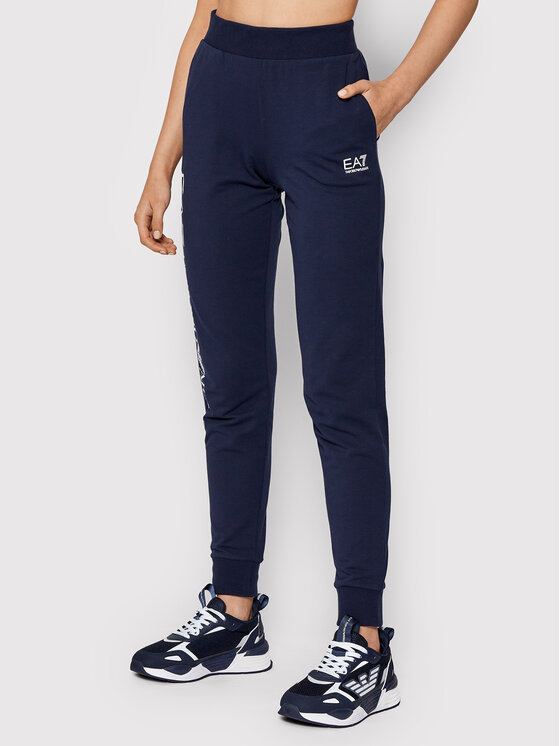 Női Melegítő alsó EA7 Emporio Armani, Méret: S, Sötétkék, 8NTP85 TJCQZ 1554