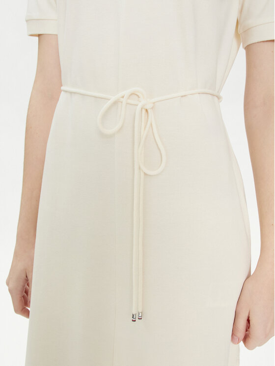 Tommy Hilfiger Tommy Hilfiger Ежедневна рокля WW0WW41278 Екрю Regular Fit