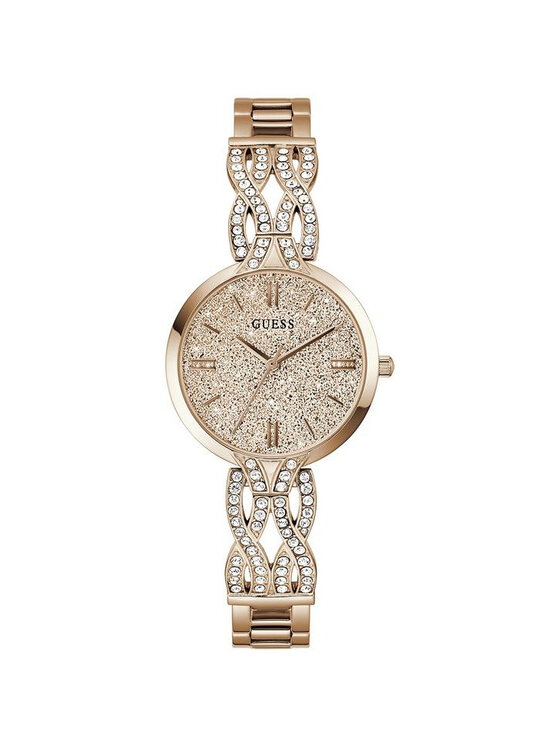 Guess Guess Hodinky GW0868L4 Růžové zlato