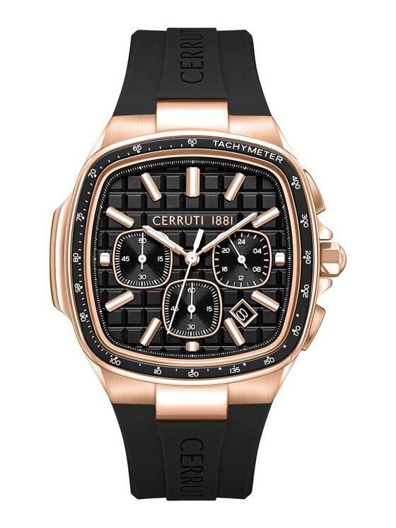 Cerruti 1881 Cerruti 1881 Zegarek Cerruti-CIWGO0102702 Czarny