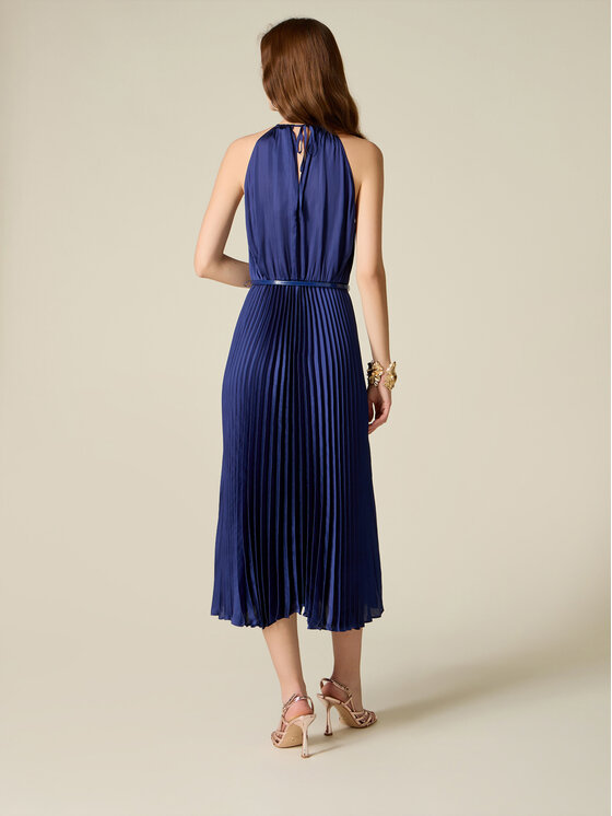 Oltre Oltre Vestito da giorno 7070J000950N034 Blu A-Line Fit