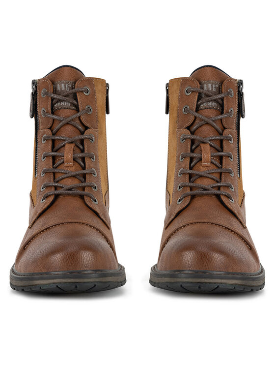 Mustang Mustang Šnurovacia obuv 4157-503 Hnedá