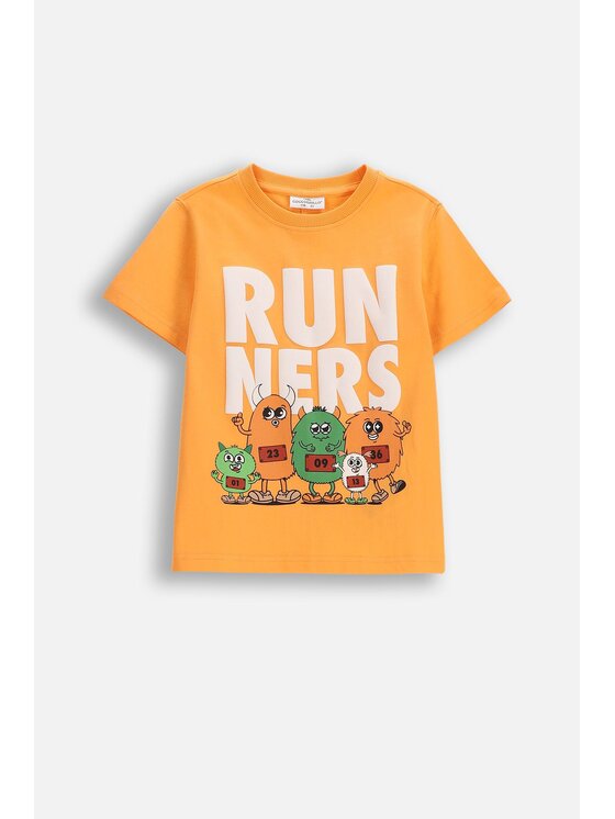 Coccodrillo Coccodrillo T-Shirt WC6143204IBK-006 Oranžová Regular Fit