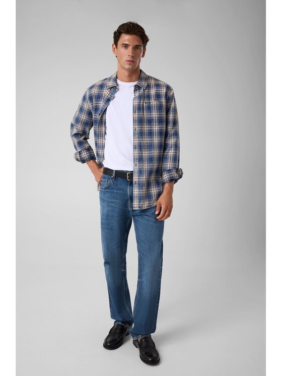 Guess Guess Jeansy 183978 Niebieski Regular Fit