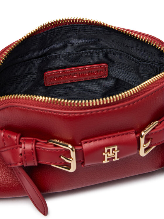 Tommy Hilfiger Tommy Hilfiger Torebka Th Buckle  AW0AW19511 Czerwony
