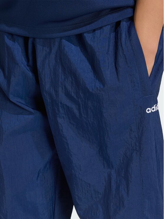 adidas adidas Spodnie materiałowe 168800 Niebieski jasny Oversize