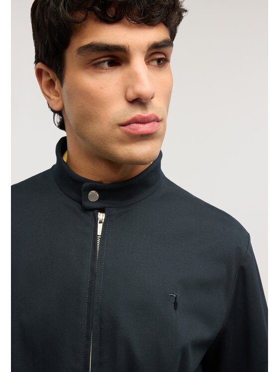 Trussardi Trussardi Płaszcz zimowy R027M000051N034 Niebieski Regular Fit