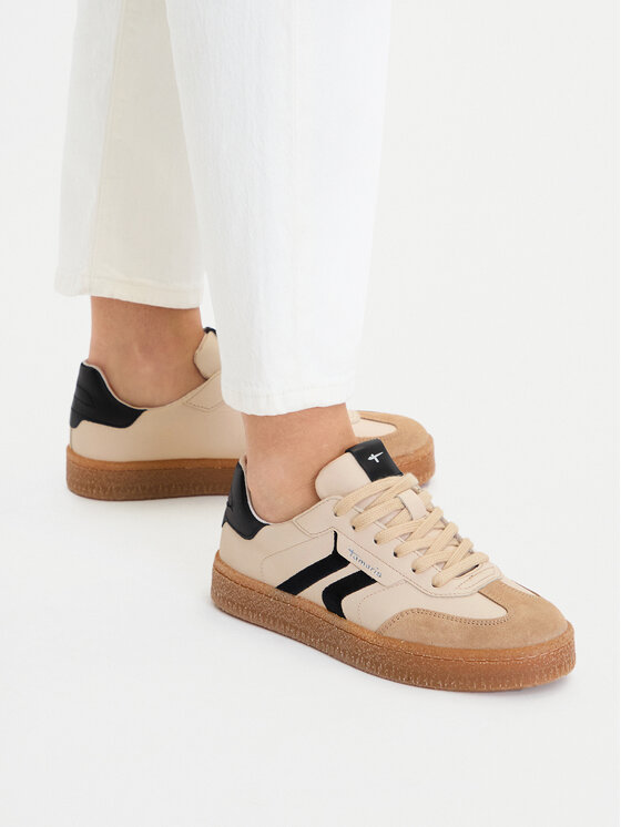 Tamaris Tamaris Sneakersy 1-23723-44 Béžová