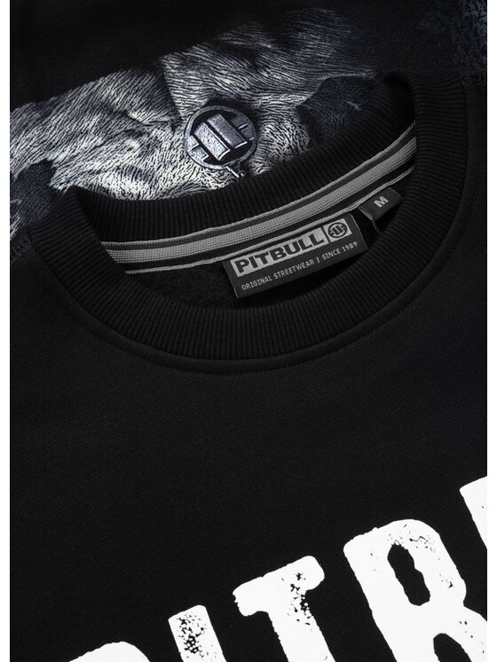 PITBULL PITBULL Bluza Bluza Czarny Regular Fit