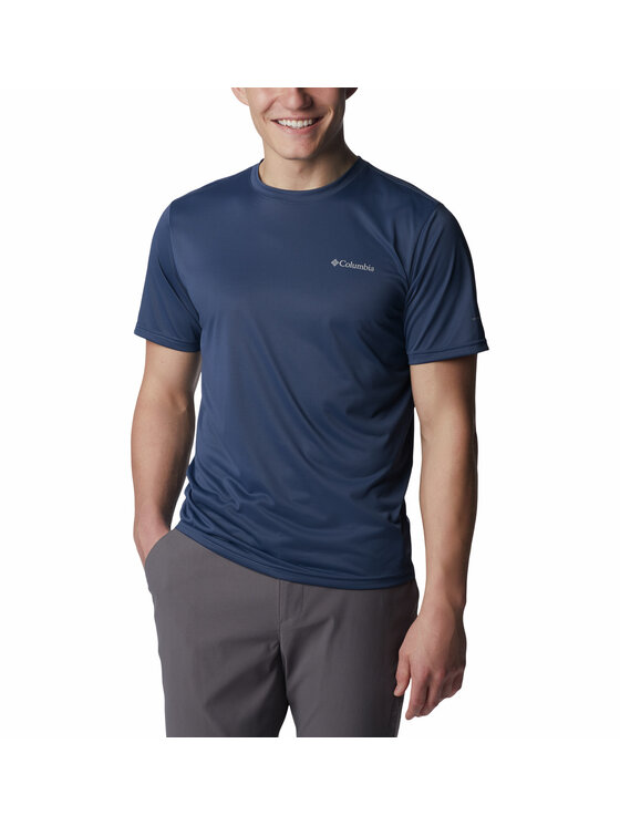 Columbia Columbia T-Shirt 199039 Niebieski Regular Fit