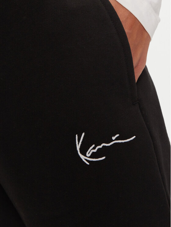 Karl Kani Karl Kani Pantaloni da tuta Essential 6103365 Nero Regular Fit