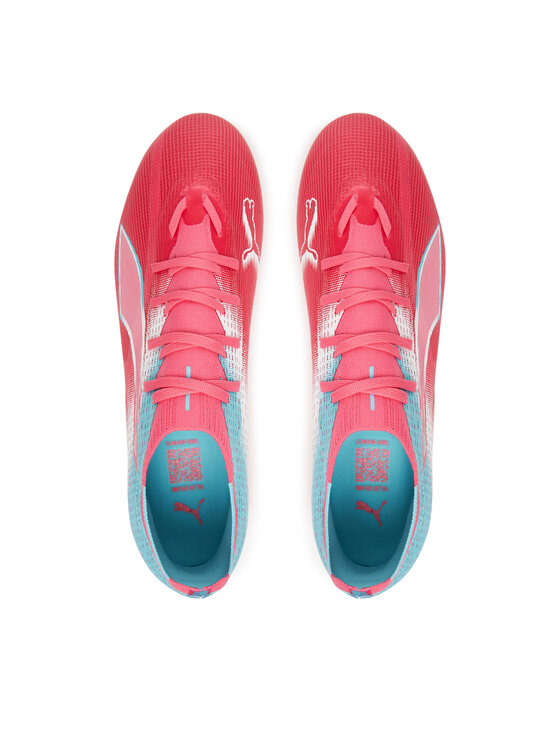 Puma Puma Buty do piłki nożnej Ultra 6 Match Re-Charge Fg/Ag 108765 01 Różowy