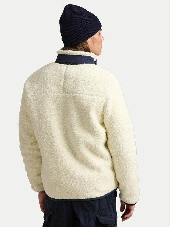 Polo Ralph Lauren Polo Ralph Lauren Флісовий реглан 710951701001 Écru Regular Fit