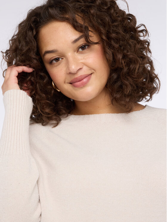 Fiorella Rubino Fiorella Rubino Maglione M041E002027N011 Bianco Regular Fit