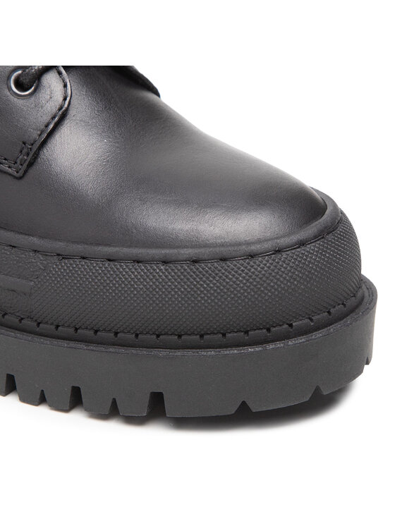 Tommy Jeans Tommy Jeans Ορειβατικά παπούτσια Lace Up Boot EN0EN01899 Μαύρο