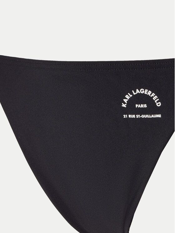 KARL LAGERFELD KARL LAGERFELD Bikini partea de jos A1W46099 Negru