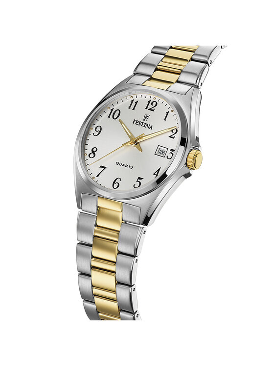 Festina Festina Zegarek F20554-1 Srebrny