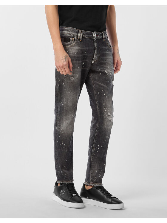 PHILIPP PLEIN PHILIPP PLEIN Jeansy 26869 Czarny Skinny Fit