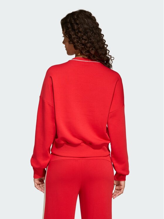 adidas adidas Bluza STADIUM Czerwony Loose Fit