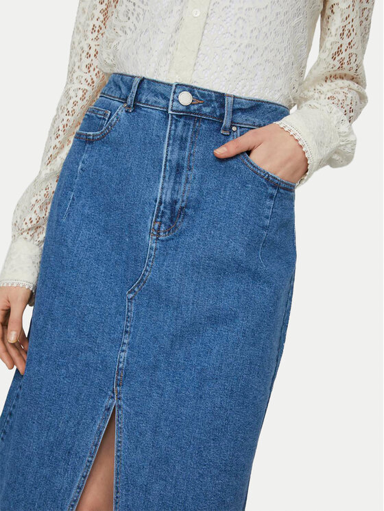 Vila Vila Gonna di jeans 14092091 Blu Regular Fit