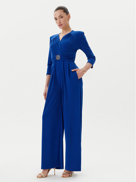 Rinascimento Rinascimento Salopetă CFC0123772003 Albastru Regular Fit