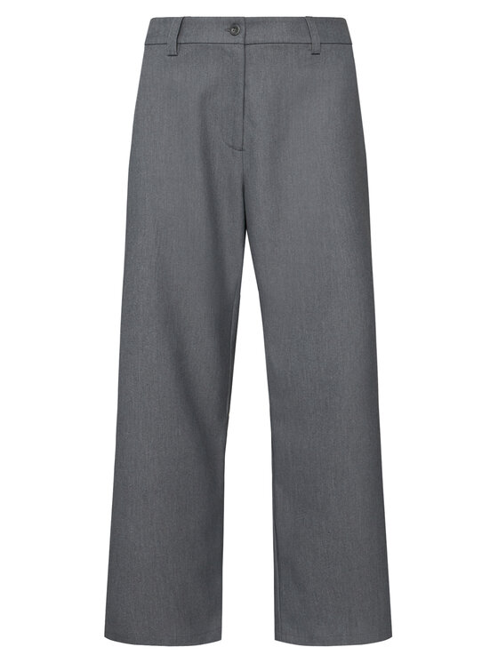 GINO ROSSI GINO ROSSI Hlače iz tkanine 62SPDD200 Siva Regular Fit