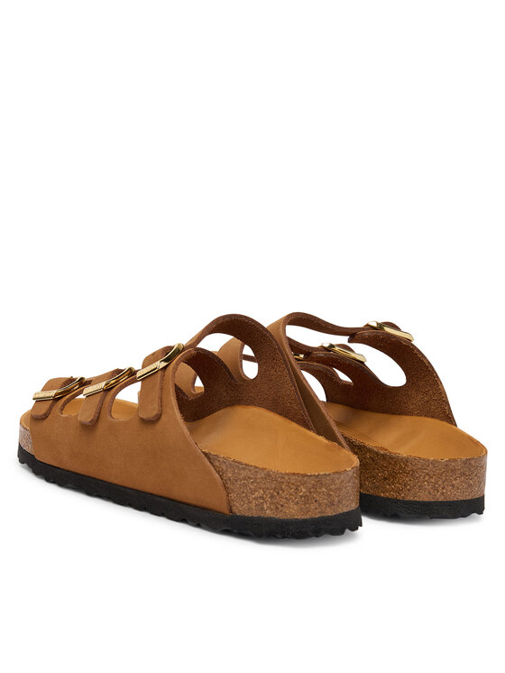 Birkenstock Birkenstock Iešļūcenes Florida Fresh Tonal Footbed 1031867 Brūns