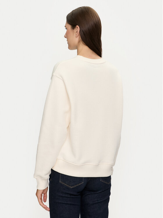 Tommy Hilfiger Tommy Hilfiger Felpa Modern WW0WW43574 Bianco Regular Fit