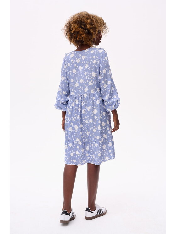 blue shadow blue shadow Sukienka codzienna Cecilia Niebieski Regular Fit