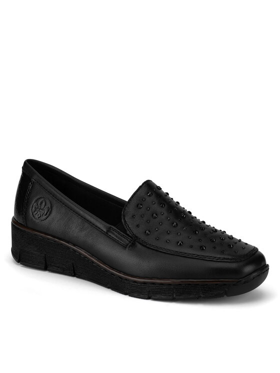 Rieker Rieker Halbschuhe 53752-00 Schwarz