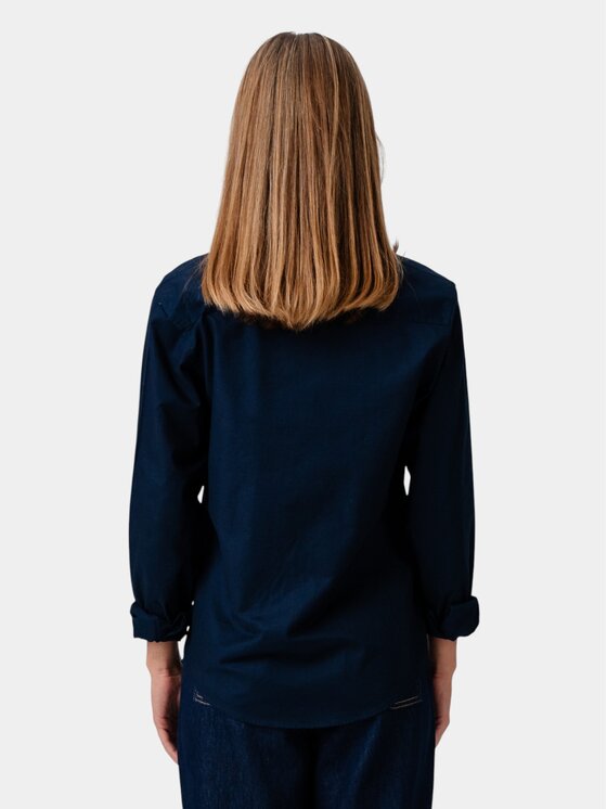 TeeShoppen TeeShoppen Koszula 'Basic Collection' Granatowy Regular Fit