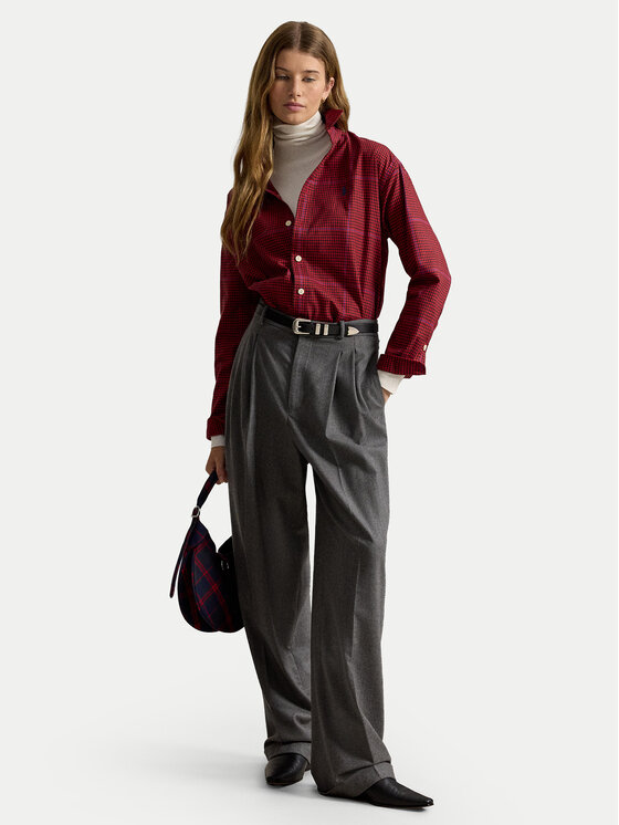 Polo Ralph Lauren Polo Ralph Lauren Srajca 211B36267002 Rdeča Relaxed Fit