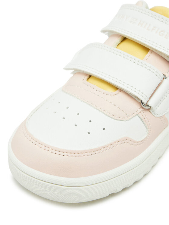 Tommy Hilfiger Tommy Hilfiger Snīkeri Flag Low Cut Velcro SNeaker T1A9-33730-1439 S Daudzkrāsains