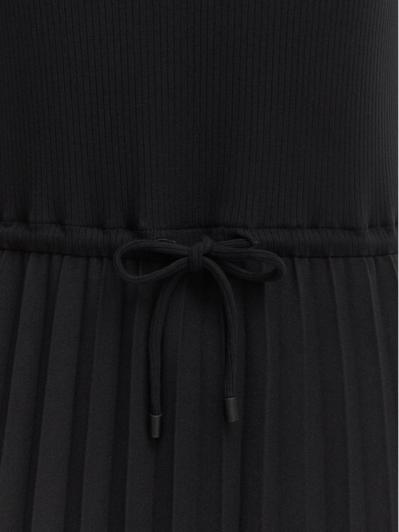 Tommy Hilfiger Tommy Hilfiger Igapäevane kleit WW0WW49312 Must Regular Fit