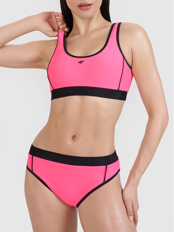4F 4F Dół od bikini 4FWSS25UBKBF078-55N Fioletowy