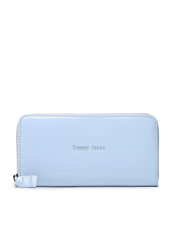 Tommy Jeans Große Damen Geldbörse Tjw Must Large Za Patent AW0AW14975 Blau