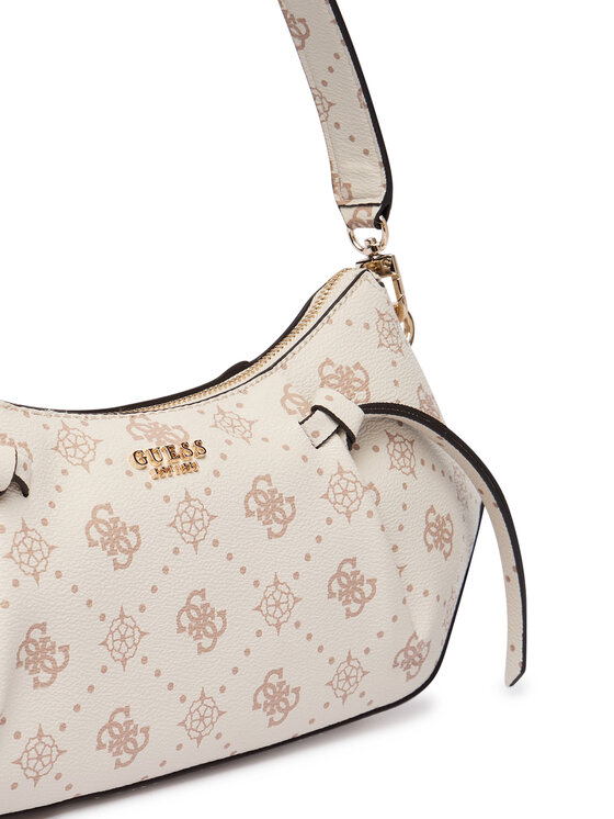 Guess Guess Дамска чанта Allegra HWGP24 89180 Кремав