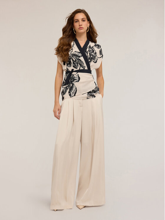 Motivi Motivi Blusa 2800W000745N0S1 Nero Regular Fit