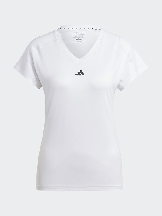 adidas adidas Tehniline särk Train Essentials HR7878 Valge Slim Fit
