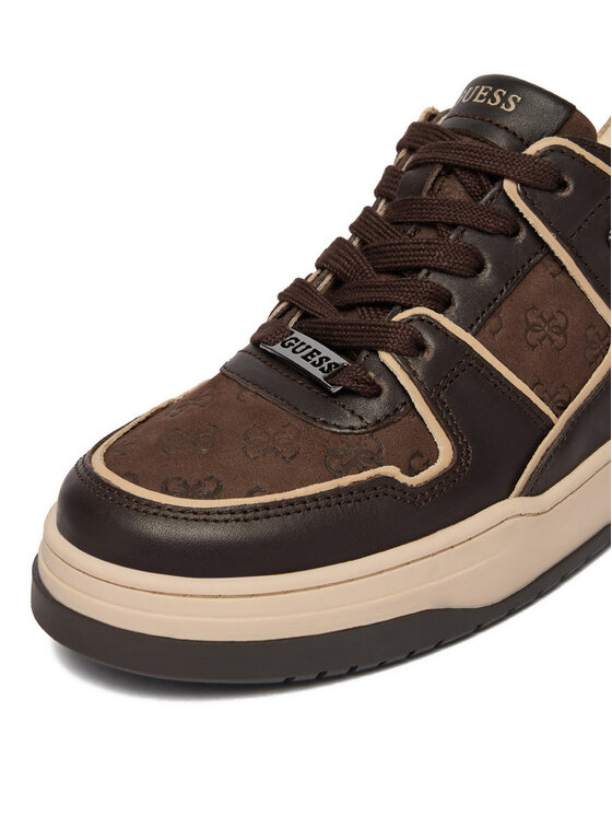 Guess Guess Sneakersy CEO-BI12-CAROL-02 Hnedá