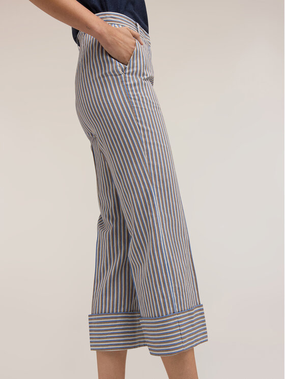 Motivi Motivi Pantaloni di tessuto P01MQ004615N0S1 Turchese Cropp Fit