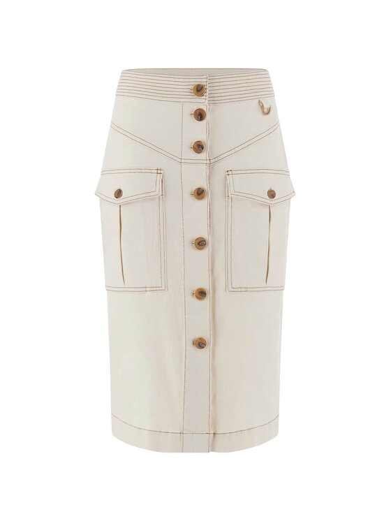 Marciano Guess Marciano Guess Spódnica 172773 Biały Classic Fit