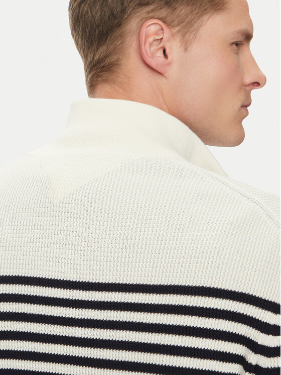 Tommy Hilfiger Tommy Hilfiger Džemperis MW0MW38601 Écru Regular Fit
